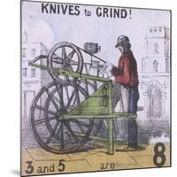 Knives to Grind!, Cries of London, C1840-TH Jones-Mounted Giclee Print