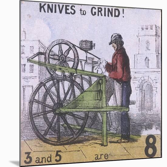 Knives to Grind!, Cries of London, C1840-TH Jones-Mounted Giclee Print