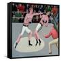 Knock-Out-Jerzy Marek-Framed Stretched Canvas