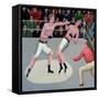 Knock-Out-Jerzy Marek-Framed Stretched Canvas