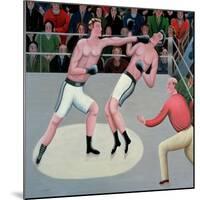 Knock-Out-Jerzy Marek-Mounted Giclee Print