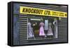 'Knockout' Shop Display-null-Framed Stretched Canvas
