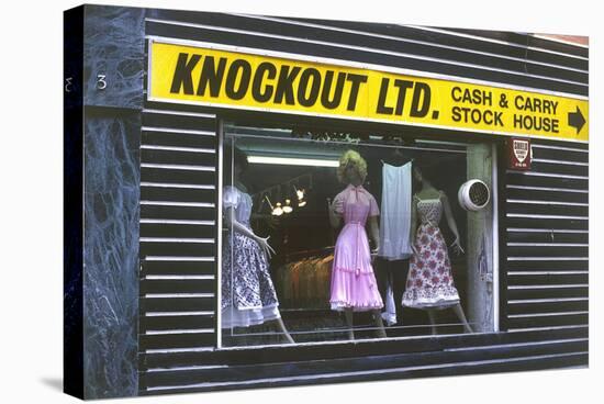 'Knockout' Shop Display-null-Stretched Canvas