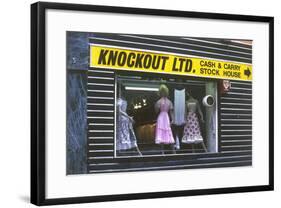 'Knockout' Shop Display-null-Framed Photographic Print