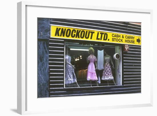 'Knockout' Shop Display-null-Framed Photographic Print