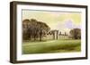 Knole, Near Sevenoaks, Kent, Home of Lord Sackville, C1880-Benjamin Fawcett-Framed Giclee Print