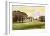 Knole, Near Sevenoaks, Kent, Home of Lord Sackville, C1880-Benjamin Fawcett-Framed Giclee Print