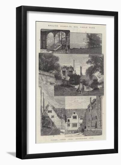 Knole Park-Charles Auguste Loye-Framed Giclee Print