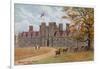 Knole, West Front, Sevenoaks-Alfred Robert Quinton-Framed Giclee Print