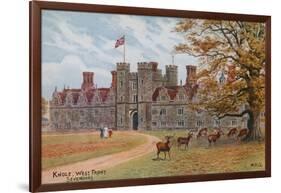 Knole, West Front, Sevenoaks-Alfred Robert Quinton-Framed Giclee Print