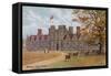 Knole, West Front, Sevenoaks-Alfred Robert Quinton-Framed Stretched Canvas