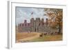 Knole, West Front, Sevenoaks-Alfred Robert Quinton-Framed Giclee Print