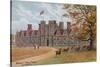 Knole, West Front, Sevenoaks-Alfred Robert Quinton-Stretched Canvas