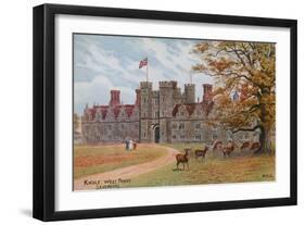 Knole, West Front, Sevenoaks-Alfred Robert Quinton-Framed Giclee Print