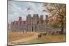 Knole, West Front, Sevenoaks-Alfred Robert Quinton-Mounted Giclee Print
