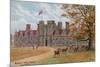 Knole, West Front, Sevenoaks-Alfred Robert Quinton-Mounted Giclee Print