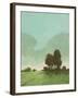 Knoll View 1-David Edwards-Framed Art Print