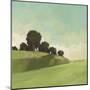 Knoll View 2 Square-DB Edwards-Mounted Art Print