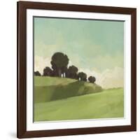 Knoll View 2 Square-DB Edwards-Framed Art Print