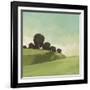 Knoll View 2 Square-DB Edwards-Framed Art Print