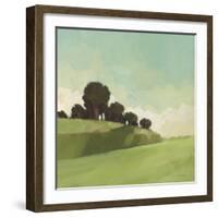 Knoll View 2 Square-DB Edwards-Framed Art Print