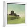 Knoll View 2 Square-DB Edwards-Framed Art Print