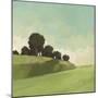 Knoll View 2 Square-DB Edwards-Mounted Art Print