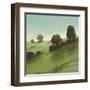 Knoll View 3 Square-DB Edwards-Framed Art Print