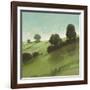 Knoll View 3 Square-DB Edwards-Framed Art Print