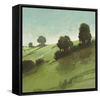 Knoll View 3 Square-DB Edwards-Framed Stretched Canvas