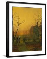 Knostrop Hall, Leeds-John Atkinson Grimshaw-Framed Giclee Print