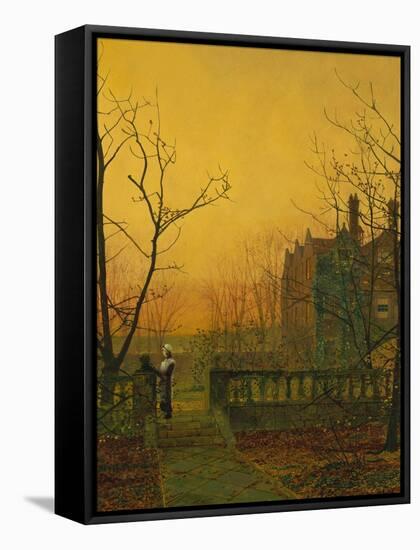 Knostrop Hall, Leeds-John Atkinson Grimshaw-Framed Stretched Canvas