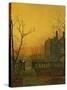 Knostrop Hall, Leeds-John Atkinson Grimshaw-Stretched Canvas