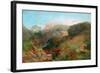 Knotts Naze, Todmorden-John Holland-Framed Giclee Print