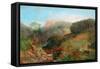 Knotts Naze, Todmorden-John Holland-Framed Stretched Canvas