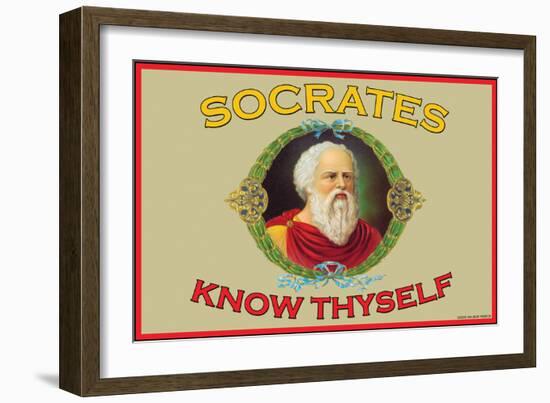 Know Thyself-null-Framed Art Print