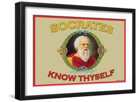 Know Thyself-null-Framed Art Print