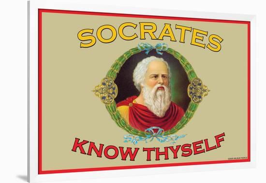 Know Thyself-null-Framed Art Print