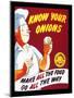 Know Your Onions-OWI-Mounted Art Print