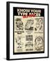 Know Your Type Faces-Tim Nyberg-Framed Giclee Print