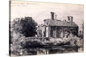 Knowle Hall, 1820-John Constable-Stretched Canvas