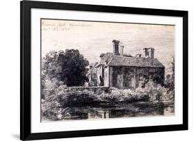 Knowle Hall, 1820-John Constable-Framed Giclee Print