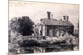 Knowle Hall, 1820-John Constable-Mounted Giclee Print