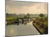 Knowle Locks, Autumn, the Grand Union Canal, West Midlands, England-David Hughes-Mounted Photographic Print