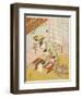 Knowledge (Chi), from the Series Five Cardinal Virtues, 1767-Suzuki Harunobu-Framed Giclee Print