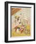 Knowledge (Chi), from the Series Five Cardinal Virtues, 1767-Suzuki Harunobu-Framed Giclee Print