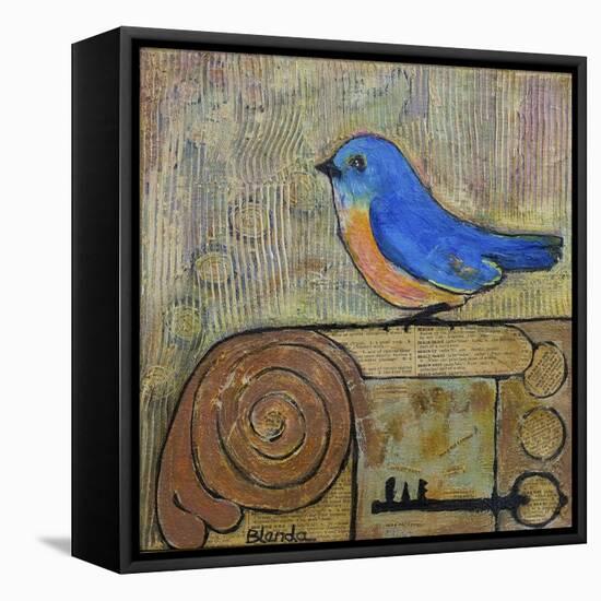 Knowledge Is Key-Blenda Tyvoll-Framed Stretched Canvas