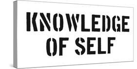 Knowledge Of Self-SM Design-Stretched Canvas