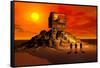 Knowledge of the Ancients Gave Rise to the Building of the Pyramids-null-Framed Stretched Canvas