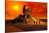 Knowledge of the Ancients Gave Rise to the Building of the Pyramids-null-Stretched Canvas
